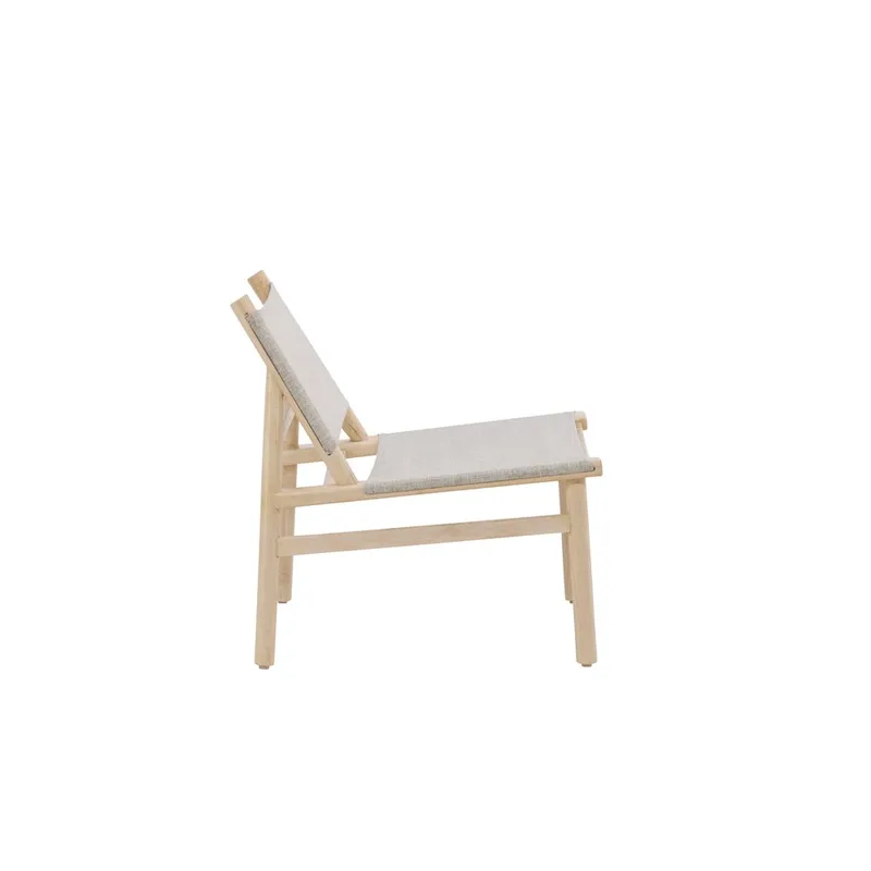 Millo Lounge-lænestol - Natur - Møbler - Stole & lænestole - Lænestole