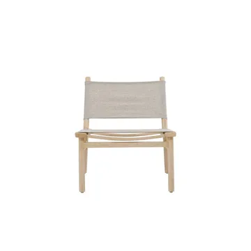 Millo Lounge-lænestol - Natur - Møbler - Stole & lænestole - Lænestole