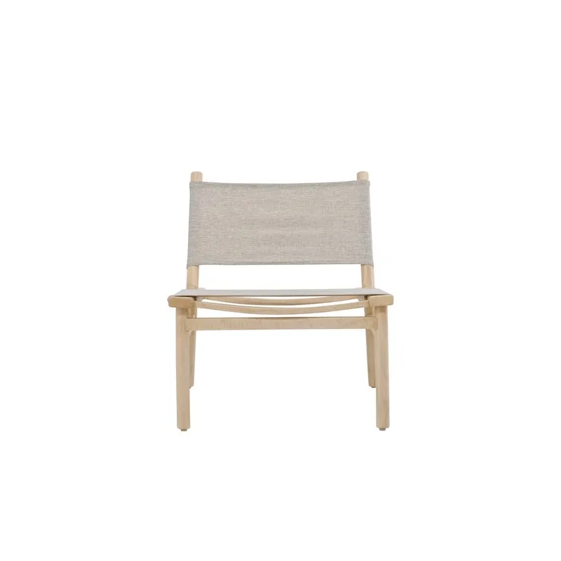 Millo Lounge-lænestol - Natur - Møbler - Stole & lænestole - Lænestole