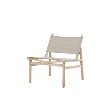 Millo Lounge-lænestol - Natur - Møbler - Stole & lænestole - Lænestole