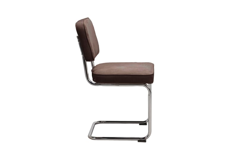 Milva Spisestol - Brun/Krom - Møbler - Stole & lænestole - Spisebordsstole & køkkenstole