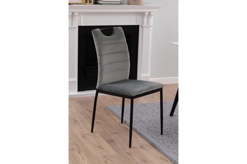 Minneter Spisestol - Grå - Møbler - Stole & lænestole - Spisebordsstole & køkkenstole