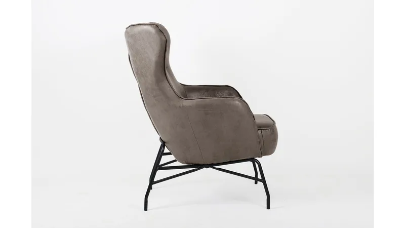 Morvella Lænestol - Grå - Møbler - Stole & lænestole - Lænestole - Øreklapstol