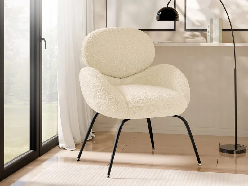 Neylin Lænestol - Beige - Møbler - Stole & lænestole - Lænestole