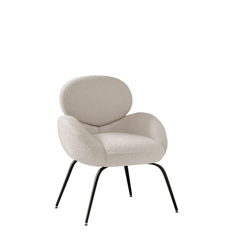 Neylin Lænestol - Grå - Møbler - Stole & lænestole - Lænestole