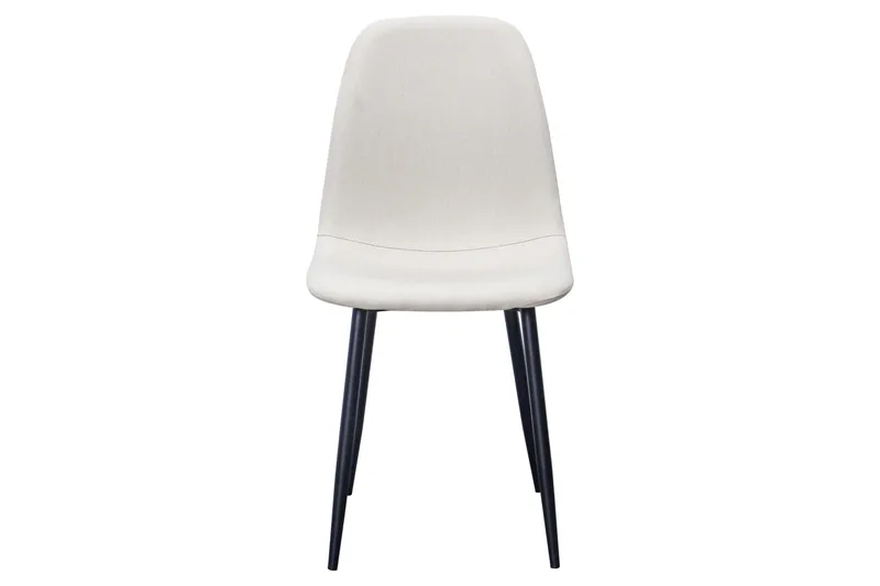 Nibe Spisebordsstol - Beige/Sorte Metalben - Møbler - Stole & lænestole - Spisebordsstole & køkkenstole