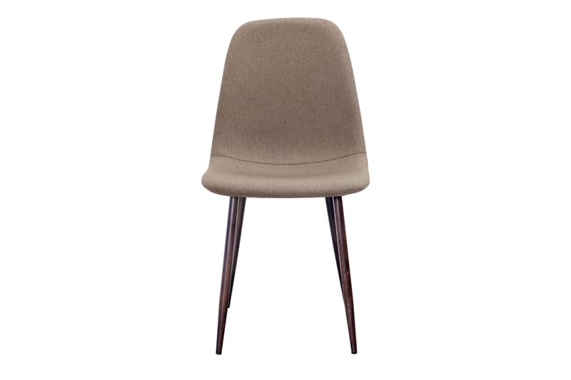 Nibe Spisebordsstol - Brun/Metalben Valnød - Møbler - Stole & lænestole - Spisebordsstole & køkkenstole