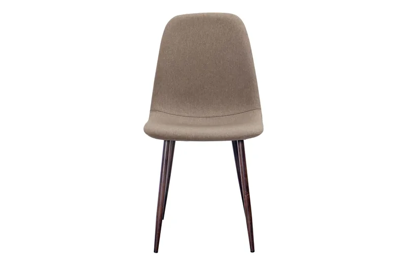 Nibe Spisebordsstol - Brun/Metalben Valnød - Møbler - Stole & lænestole - Spisebordsstole & køkkenstole