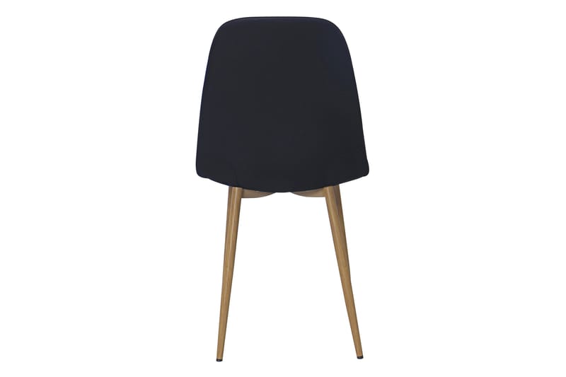 Nibe Spisebordsstol - Svart/Metalben Eg - Møbler - Stole & lænestole - Spisebordsstole & køkkenstole