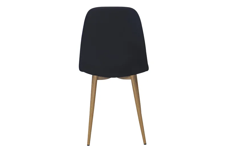 Nibe Spisebordsstol - Svart/Metalben Eg - Møbler - Stole & lænestole - Spisebordsstole & køkkenstole