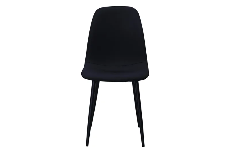 Nibe Spisebordsstol - Svart/Sorte Metalben - Møbler - Stole & lænestole - Spisebordsstole & køkkenstole