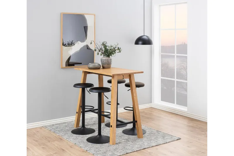 Norwyn Barstol 80 cm - Sort - Møbler - Stole & lænestole - Barstole