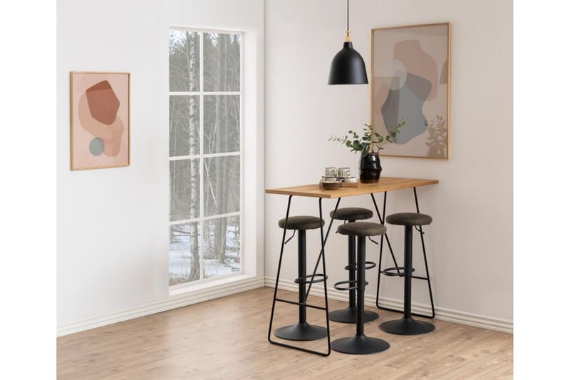 Norwyn Barstol 82 cm - Grå - Møbler - Stole & lænestole - Barstole