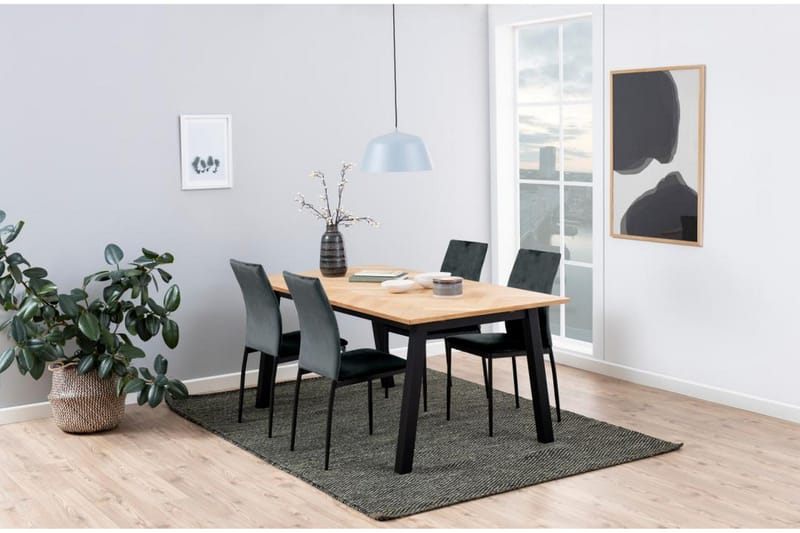 Oakton Spisestol - Grå - Møbler - Stole & lænestole - Spisebordsstole & køkkenstole