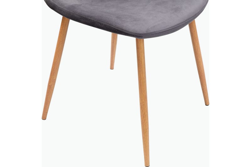 Oktoos Spisebordsstol - Antracit/Natur - Spisebordsstole & køkkenstole