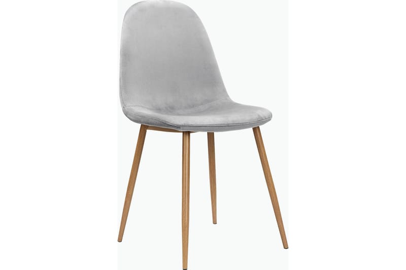 Oktoos Spisebordsstol - Grå/Natur - Spisebordsstole & køkkenstole