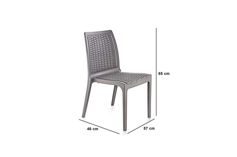 Omber Spisestol - Grå - Møbler - Stole & lænestole - Spisebordsstole & køkkenstole