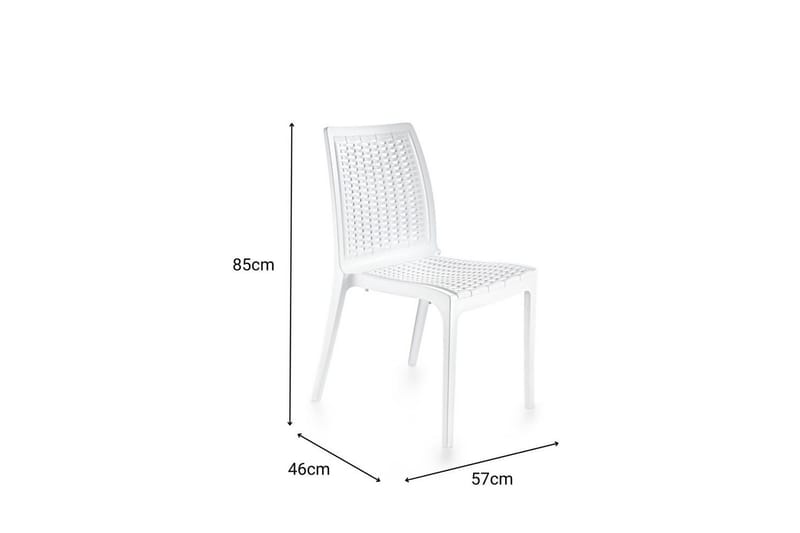 Omber Spisestol - Hvid - Møbler - Stole & lænestole - Spisebordsstole & køkkenstole