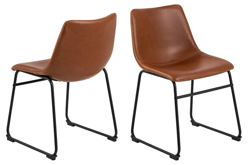 Oregona Spisestol - Brun - Møbler - Stole & lænestole - Spisebordsstole & køkkenstole