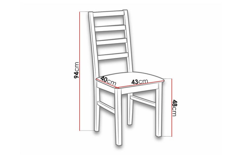Patrickswell Stol - Brun/Sort - Spisebordsstole & køkkenstole