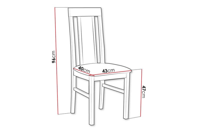 Patrickswell Stol - Lysebrun - Spisebordsstole & køkkenstole
