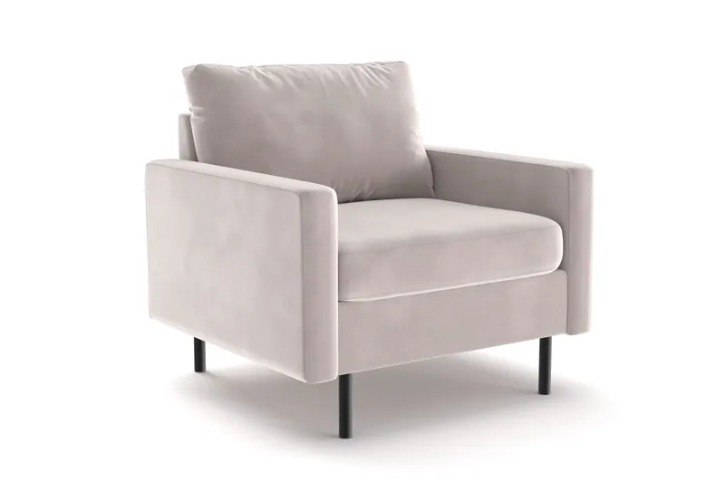 Peppe Manchester Lænestol 76 cm bred - Beige - Møbler - Stole & lænestole - Lænestole