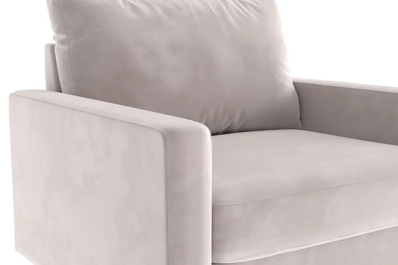 Peppe Manchester Lænestol 76 cm bred - Beige - Møbler - Stole & lænestole - Lænestole