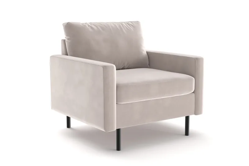 Peppe Manchester Lænestol 76 cm bred, Beige