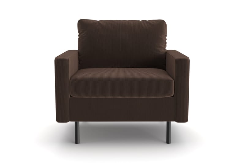 Peppe Manchester Lænestol 76 cm bred - Brun - Møbler - Stole & lænestole - Lænestole