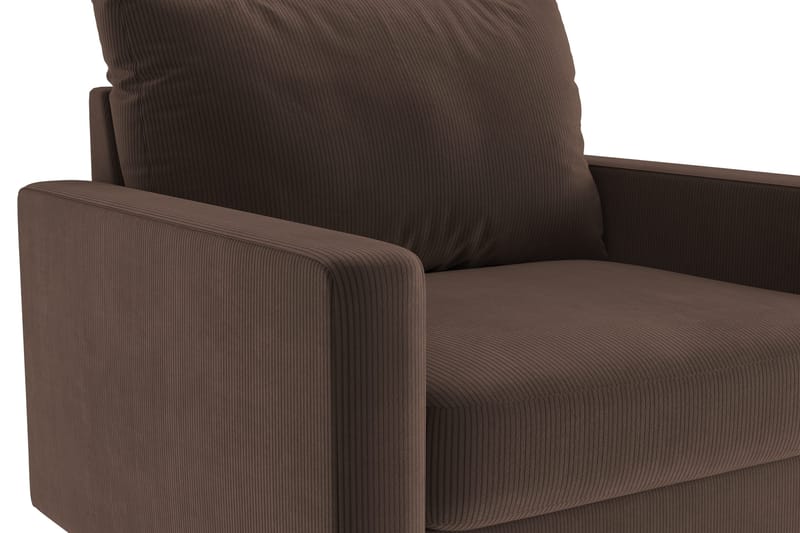 Peppe Manchester Lænestol 76 cm bred - Brun - Møbler - Stole & lænestole - Lænestole