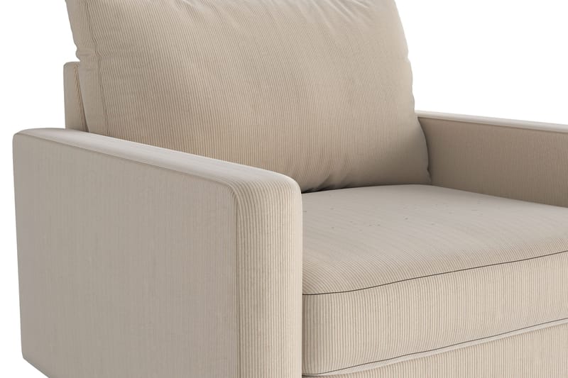 Peppe Manchester Lænestol 76 cm bred - Greige - Møbler - Stole & l ænestole - Lænestole