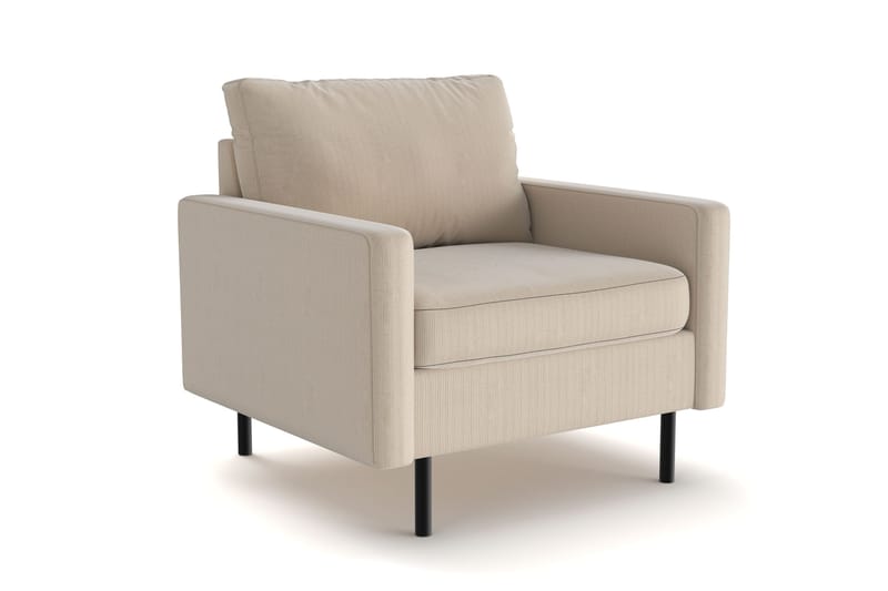 Peppe Manchester Lænestol 76 cm bred - Greige - Møbler - Stole & lænestole - Lænestole