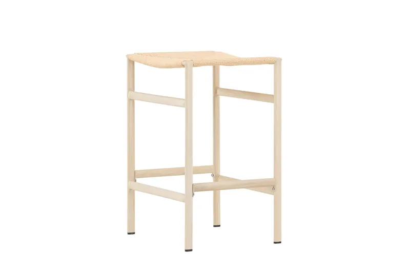 Polly Barstol 66 cm - Beige - Møbler - Stole & lænestole - Barstole