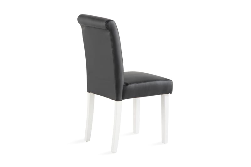Ravesta Spisebordsstol - Sort/Kunstlæder - Spisebordsstole & køkkenstole