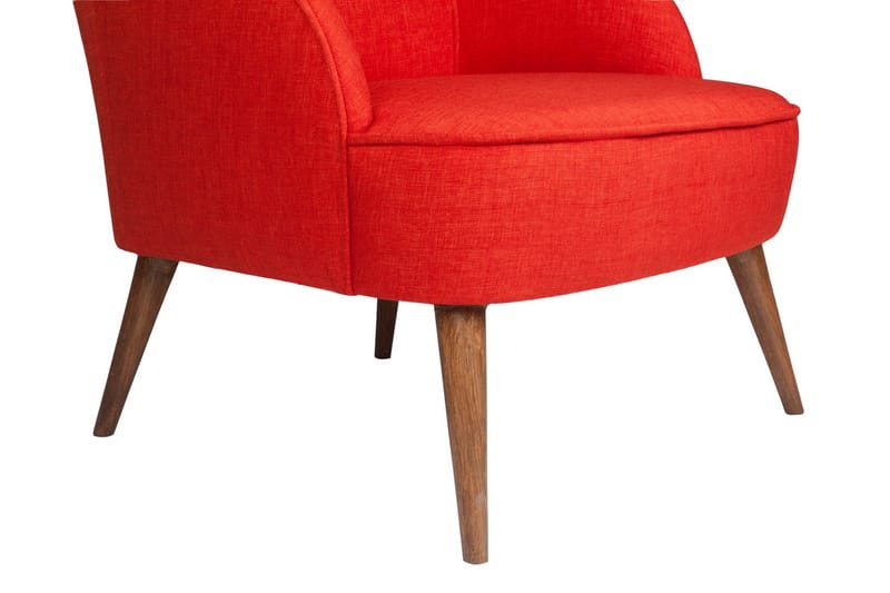 Reavill Lænestol med Armlæn - Rød - Lænestole