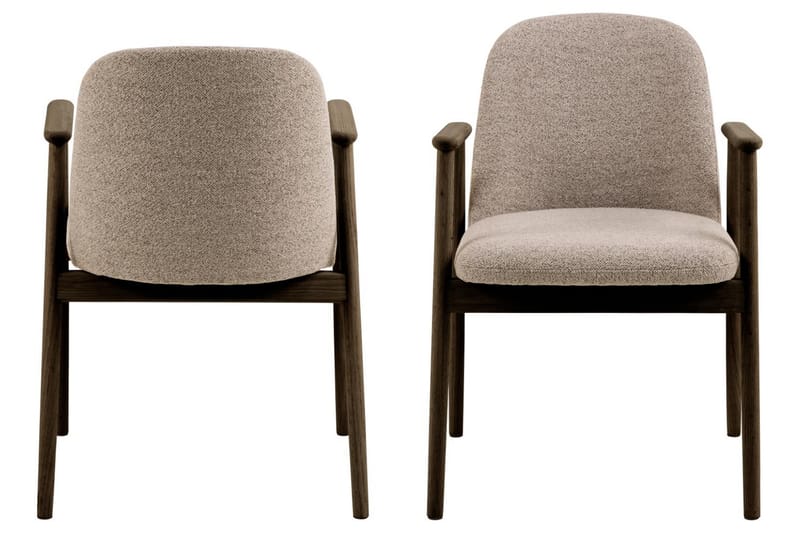 Reciclar Spisestol - Mørk brun/Greige - Møbler - Stole & lænestole - Spisebordsstole & køkkenstole