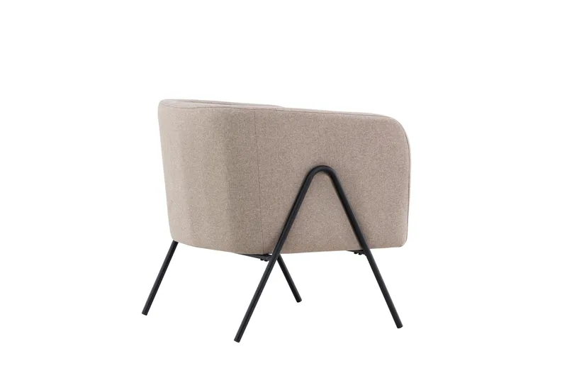 Rika Lænestol - Beige - Møbler - Stole & lænestole - Lænestole