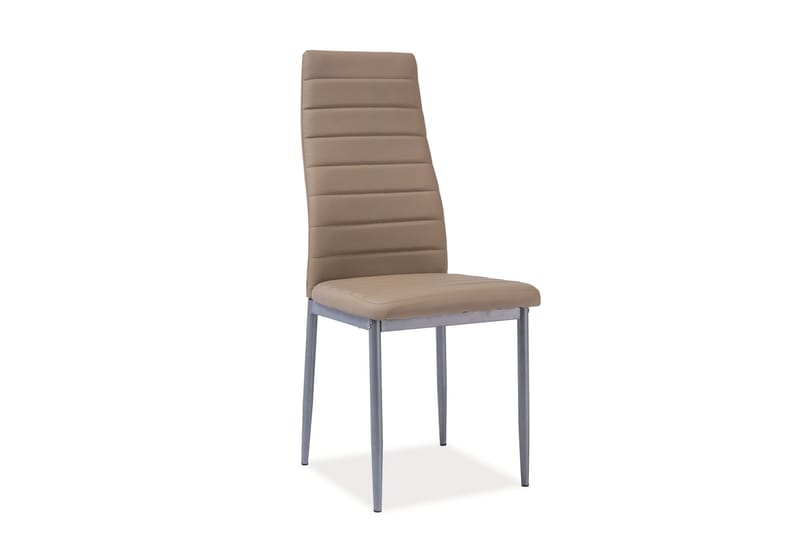 Rogna Spisebordsstol 4 stk - Kunstlæder/Beige - Spisebordsstole & køkkenstole