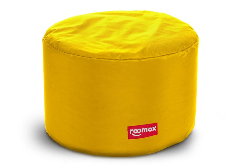 Roomox Tube Lounge Ottoman gul - Roomox - Sækkestol