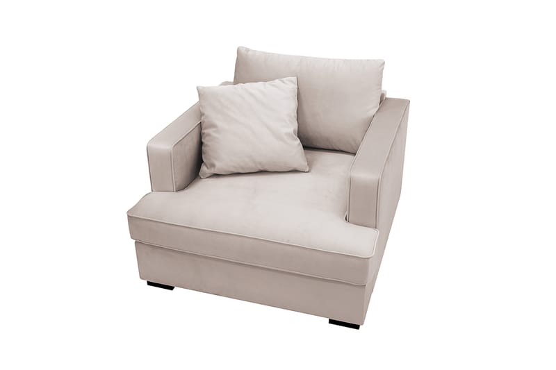 Rossita Ekstra Dyb Lænestol - Beige - Møbler - Stole & lænestole - Lænestole