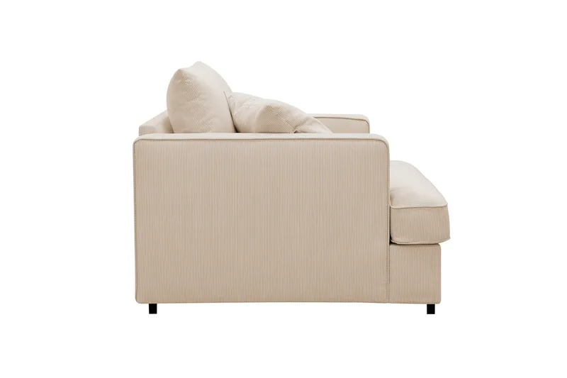 Rossita Ekstra Dyb Lænestol - Beige - Møbler - Stole & lænestole - Lænestole