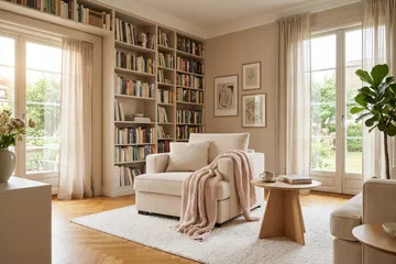 Rossita Ekstra Dyb Lænestol - Beige - Møbler - Stole & lænestole - Lænestole