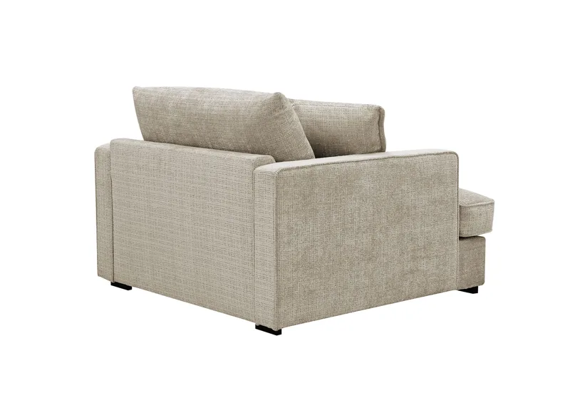 Rossita lyx Ekstra dyb Lænestol - Beige Chenille - Møbler - Stole & lænestole - Lænestole