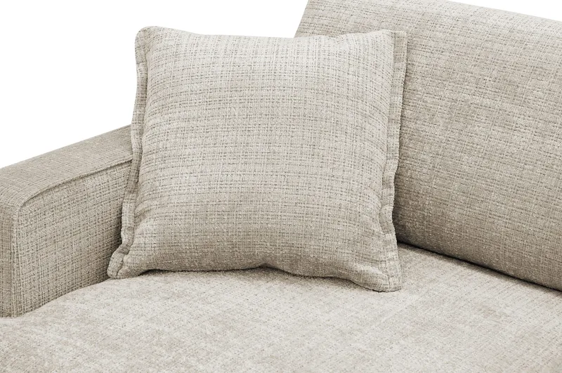 Rossita lyx Ekstra dyb Lænestol - Beige Chenille - Møbler - Stole & lænestole - Lænestole