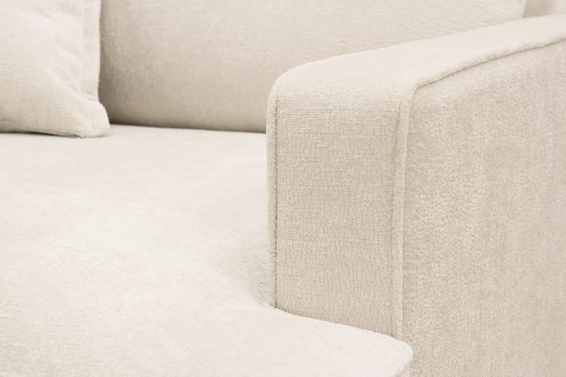 Rossita lyx Ekstra dyb Lænestol - Beige Chenille - Møbler - Stole & lænestole - Lænestole