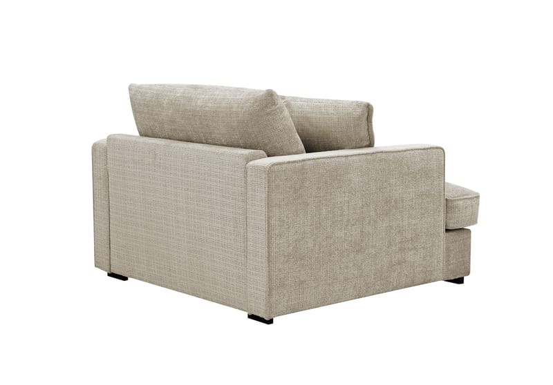 Rossita lyx Ekstra dyb Lænestol - Beige Chenille - Møbler - Stole & lænestole - Lænestole