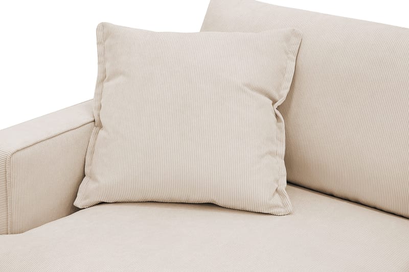 Rossita lyx Ekstra dyb Lænestol - Beige Jernbanefløjl - Møbler - Stole & lænestole - Lænestole