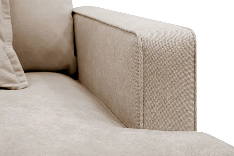 Rossita lyx Ekstra dyb Lænestol - Beige Stof - Møbler - Stole & lænestole - Lænestole