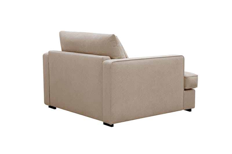 Rossita lyx Ekstra dyb Lænestol - Beige Stof - Møbler - Stole & lænestole - Lænestole