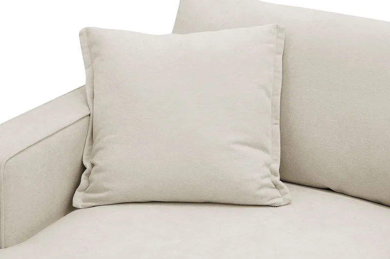 Rossita lyx Ekstra dyb Lænestol - Beige Stof - Møbler - Stole & lænestole - Lænestole